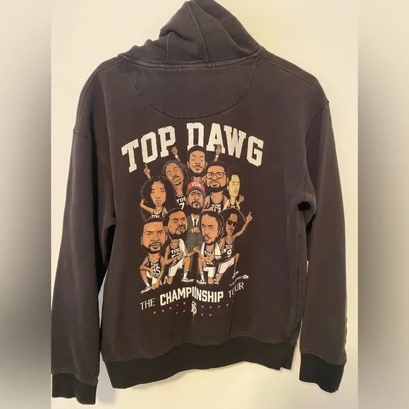 Top Dawg Entertainment: The Championship Tour Black Hoodie - Picture 2 of 3